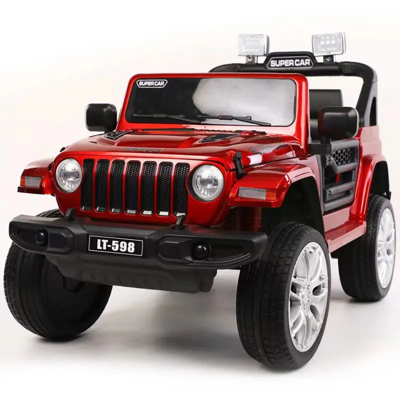 Electric Car For Children Four Wheel Remote Control car Two Seat Off-road Vehicle