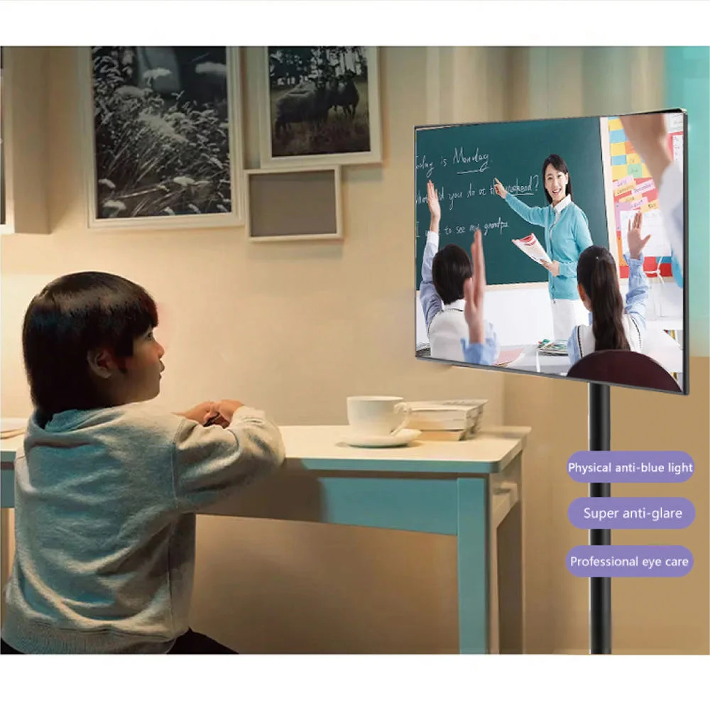 CNS-215MSD 21.5 inch smart screen touch screen portable tv movable rechargeable white lcd smart TV mobile smart display