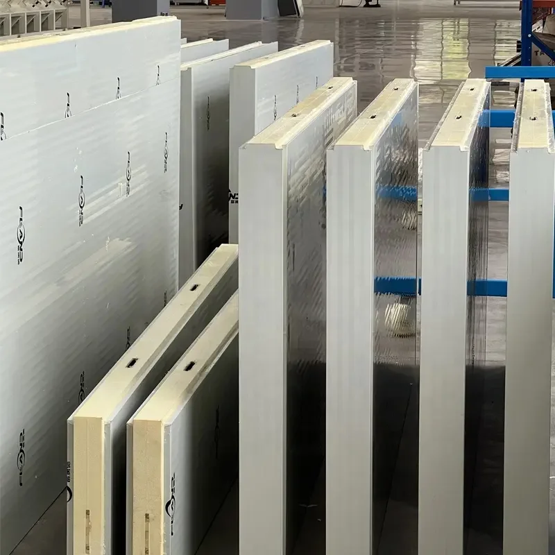 Fireproof insulated rock wool EPS PU sandwich wall panel FLAND Ice Block Cold Room Storage with Refrigeration Unit and Panels