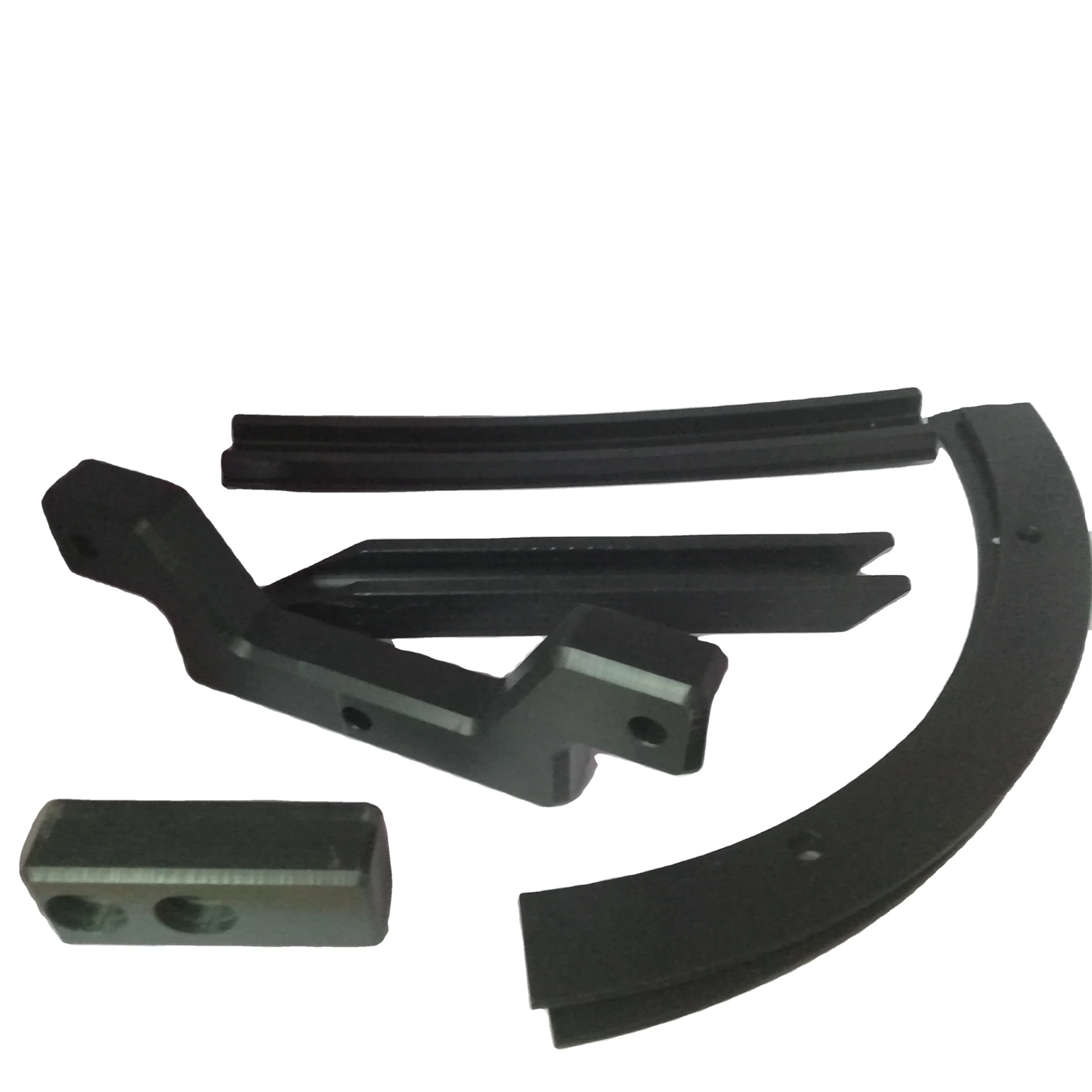 impact slide bar/ pads/ plates, UHMWPE impact bars belt conveyors, conveyor idler pads