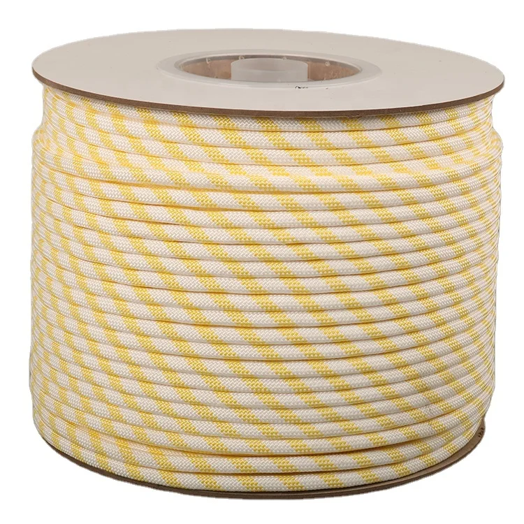 7/16 inch UHMWPE corespun rope mountaineering rock climbing outdoor adventure safety rescue rope