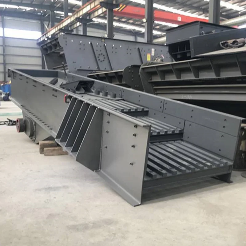Stone Mining limestone granite pebble gravel silica feeding equipment vibrating feeder