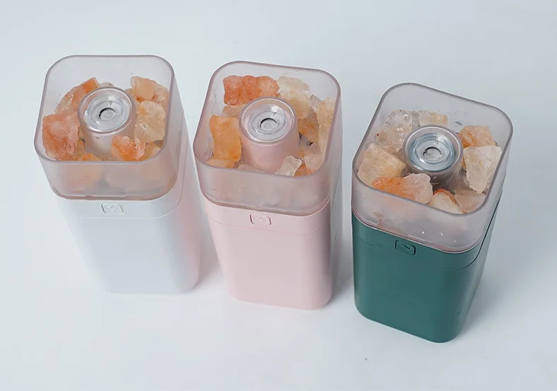 Salt Stone Humidifier 250ML Car Ultrasonic Humidifier Cool Mist  USB Cable Philippines/Indonesia/Malaysia/Thailand/Vietnam