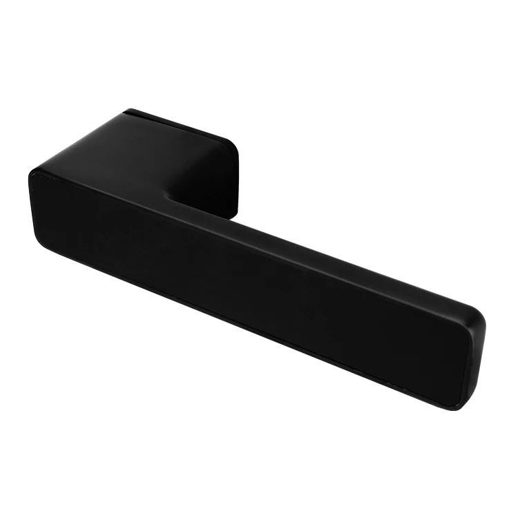 Silent One Word Mechanical Door Lock Handle Italian Style Minimalist Interior Zinc Alloy Handles Luxury