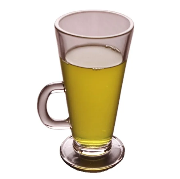 Anti - scalding Irish Coffee Glass Cup Drinking Mug With Handle for Milkshake Milk Tea Juice