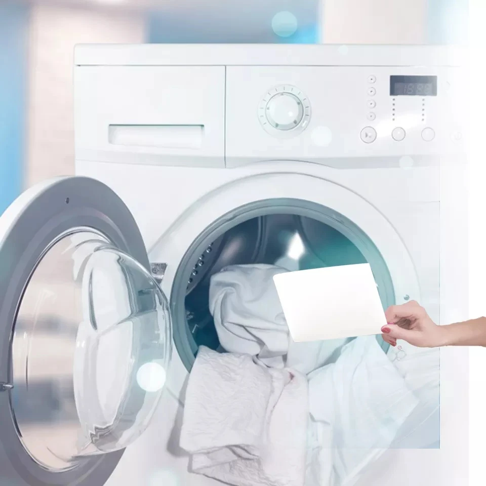 Prevent cross-color dyeing and color absorption Laundry blot Use a combination laundry tablets Anti Dyed Laundry