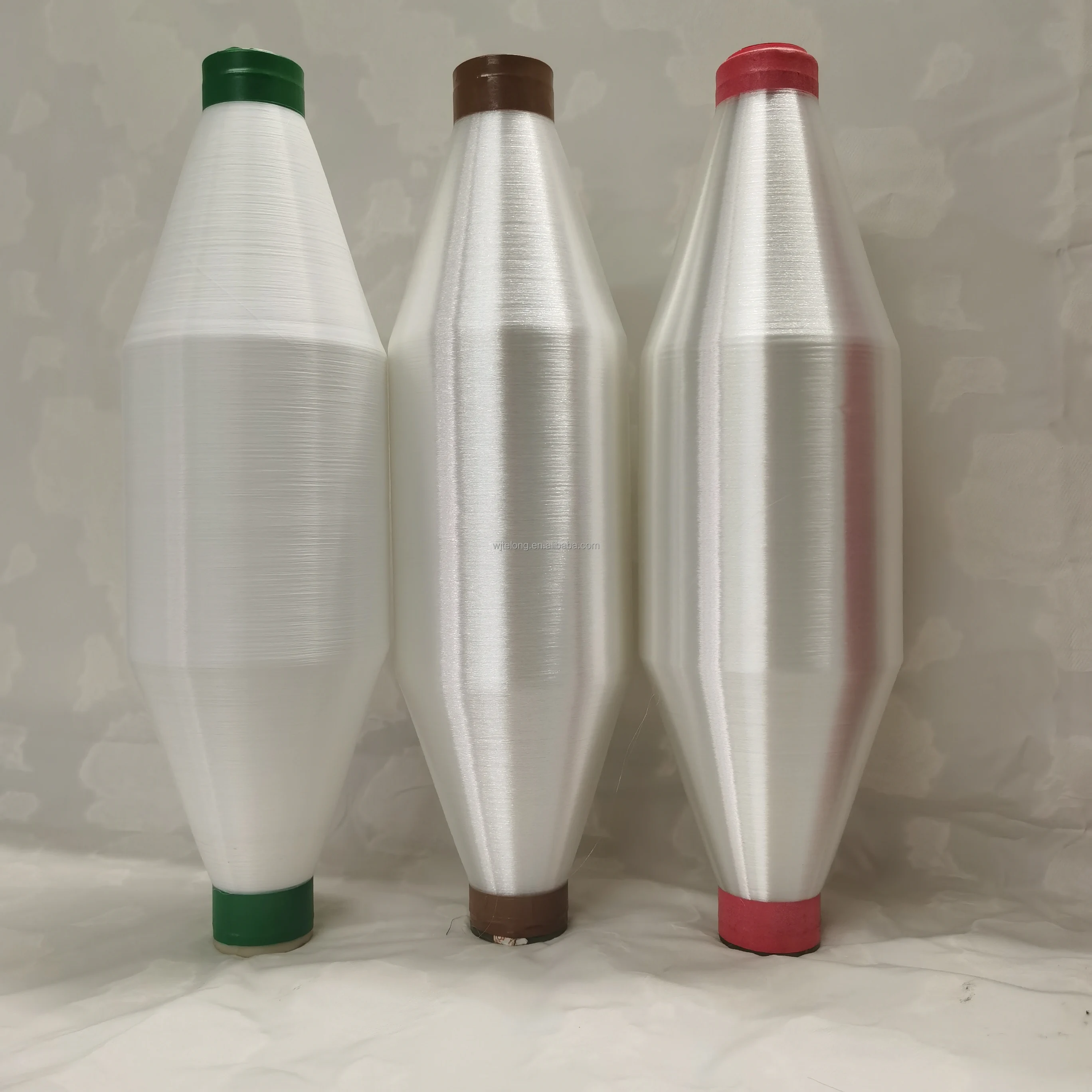 Фабрика GRS 100% PRE-CONSUMER RECYCLE 50D/1F полуматовая полиамидная нейлоновая моно пряжа для вязания
