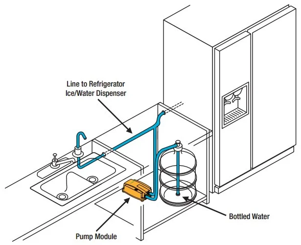 Singflo BW2000A high quality low MOQ electric water pump for refrigerator