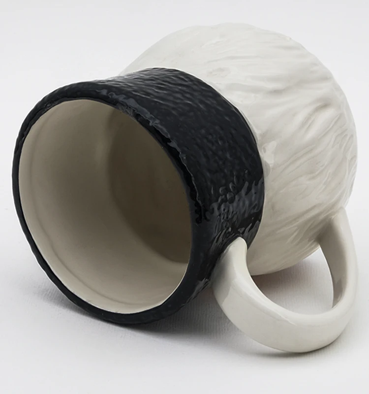 Wholesale 3D Cute Ceramic Coffee Mugs Animal Porcelain Coffee Mug