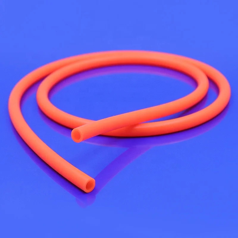 Customized Electrical Insulation Hose Different Size Heat Resistant Rubber Tube Black Conductive Silicone Tubing