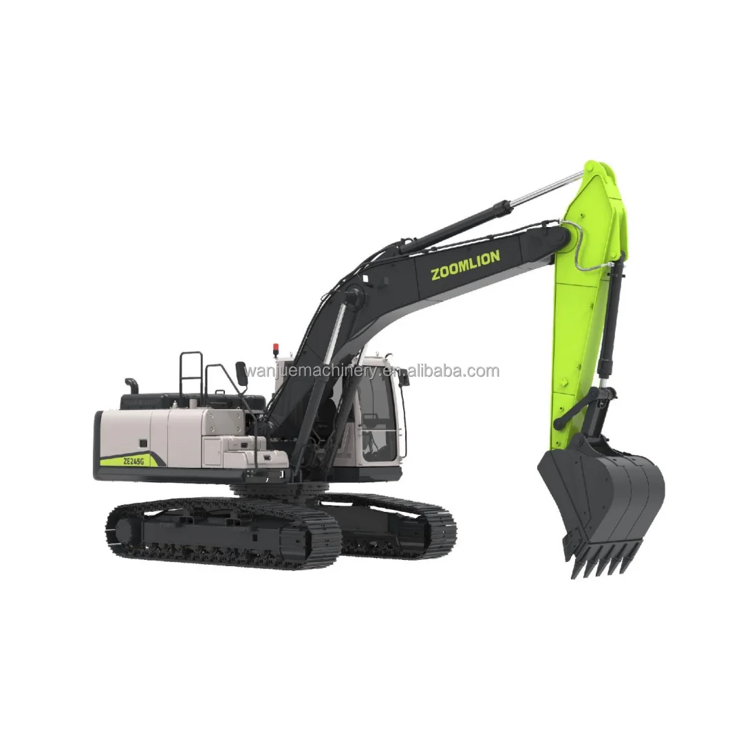 Hydraulic Digger 24.5ton Zoomlion ZE245G for Building Agriculture Construction for sale