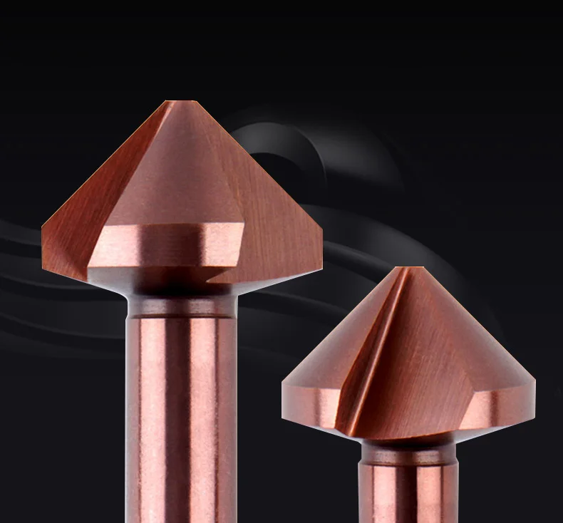 20.5mm 3 Flute 90 Degree HSS M35 Cobalt Countersink Chamfering Tool Drill Bits for Stainless Steel Aluminum Alloy