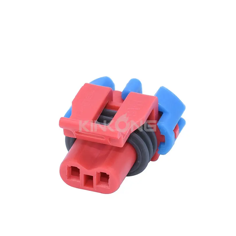 Delphi Metri-Pack 150 2 Way Red Sealed Female Connector 12052643/12052634