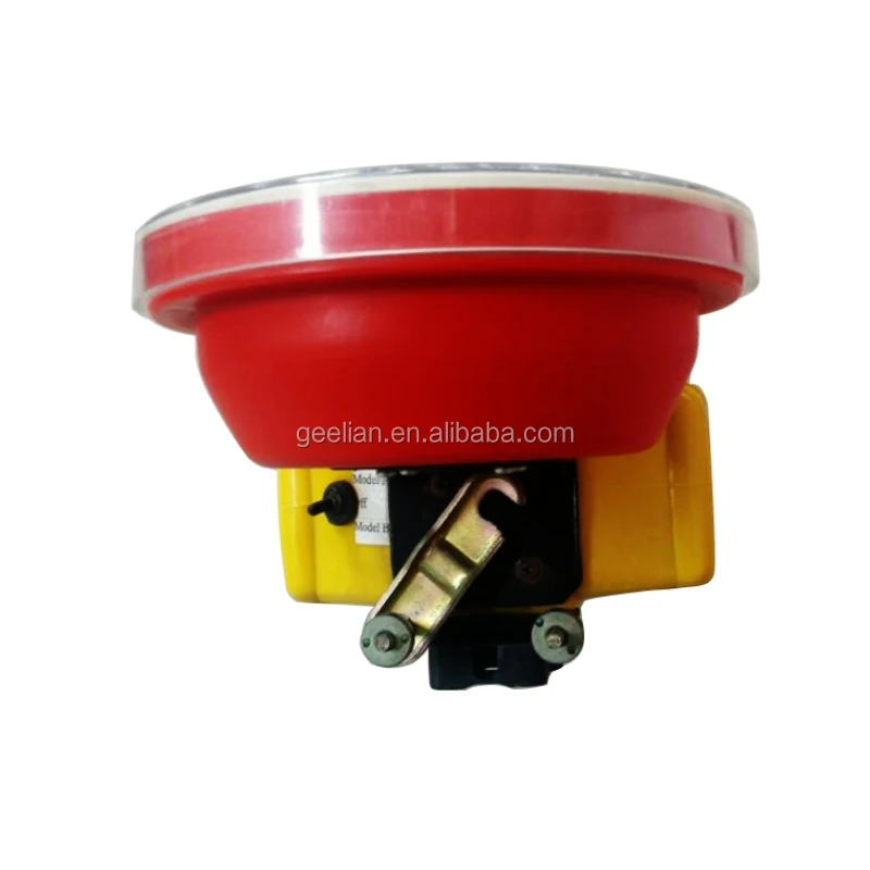 Rotary solar Yellow lexan shockproof and weatherproof material Infrared Ray Warning Light