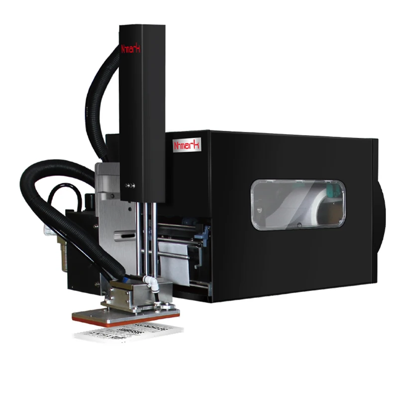 N-mark Durable Same As Zebra Parameter With High Speed Automatic Sticker Printing Labeling Machine