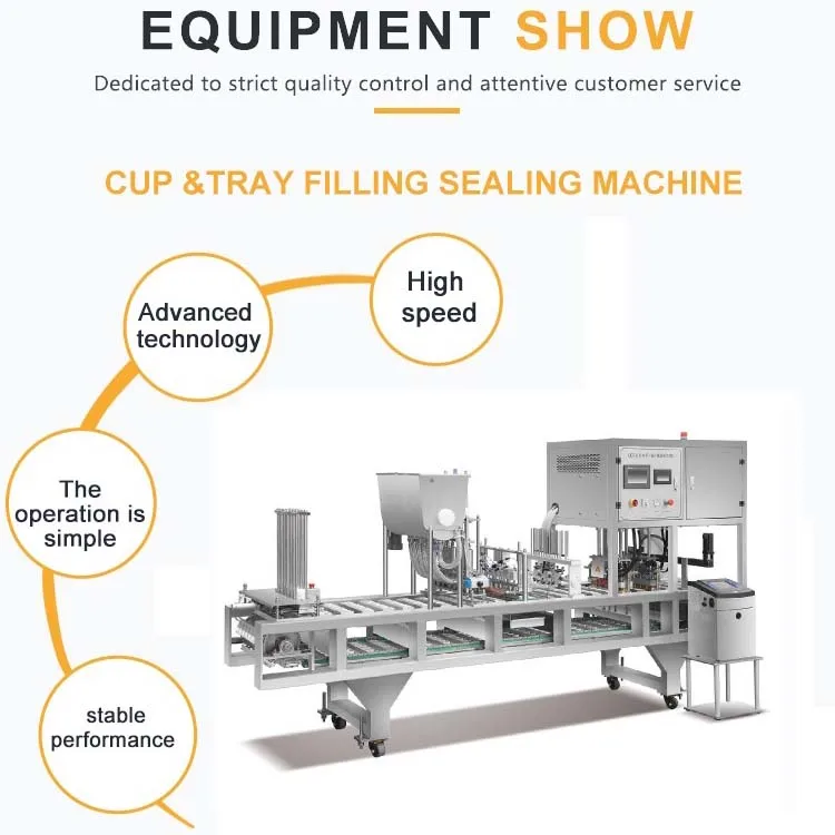 Automatic Water Filling Machine Cup Or Plastic Paper Cup Filling Sealing Machine For Mineral Water Yogurt Fruit