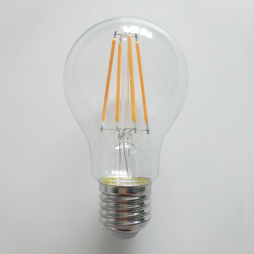 
Eslas E27 Incandescent Bulb Warm White Long Lifespan Clear Glass Retro Edison Filament Lighting Bulb 