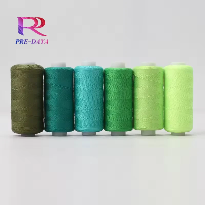 40/2 sewing thread 250 yards used 36-color polyester hand sewing thread for multi-functional sewing Line rayon embroidery thread