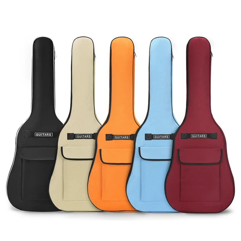 Custom Waterproof double shoulder guitar bag Backpack guitar gig bag