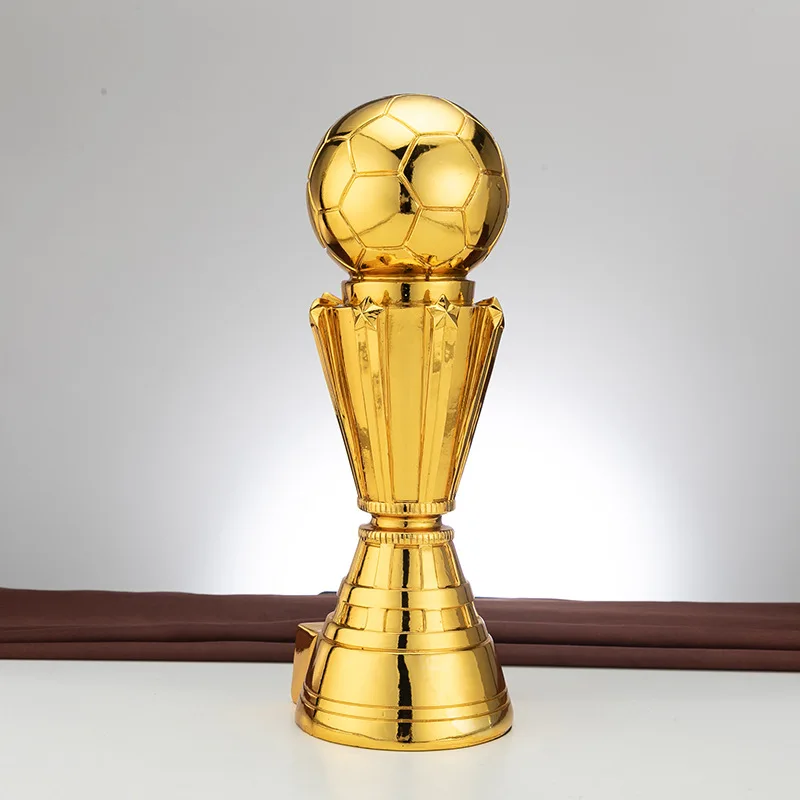 Custom Large Resin Sculpture for Sports Champions Cross-Theme Awards Plaque Featuring Basketball and Football for Sports Games