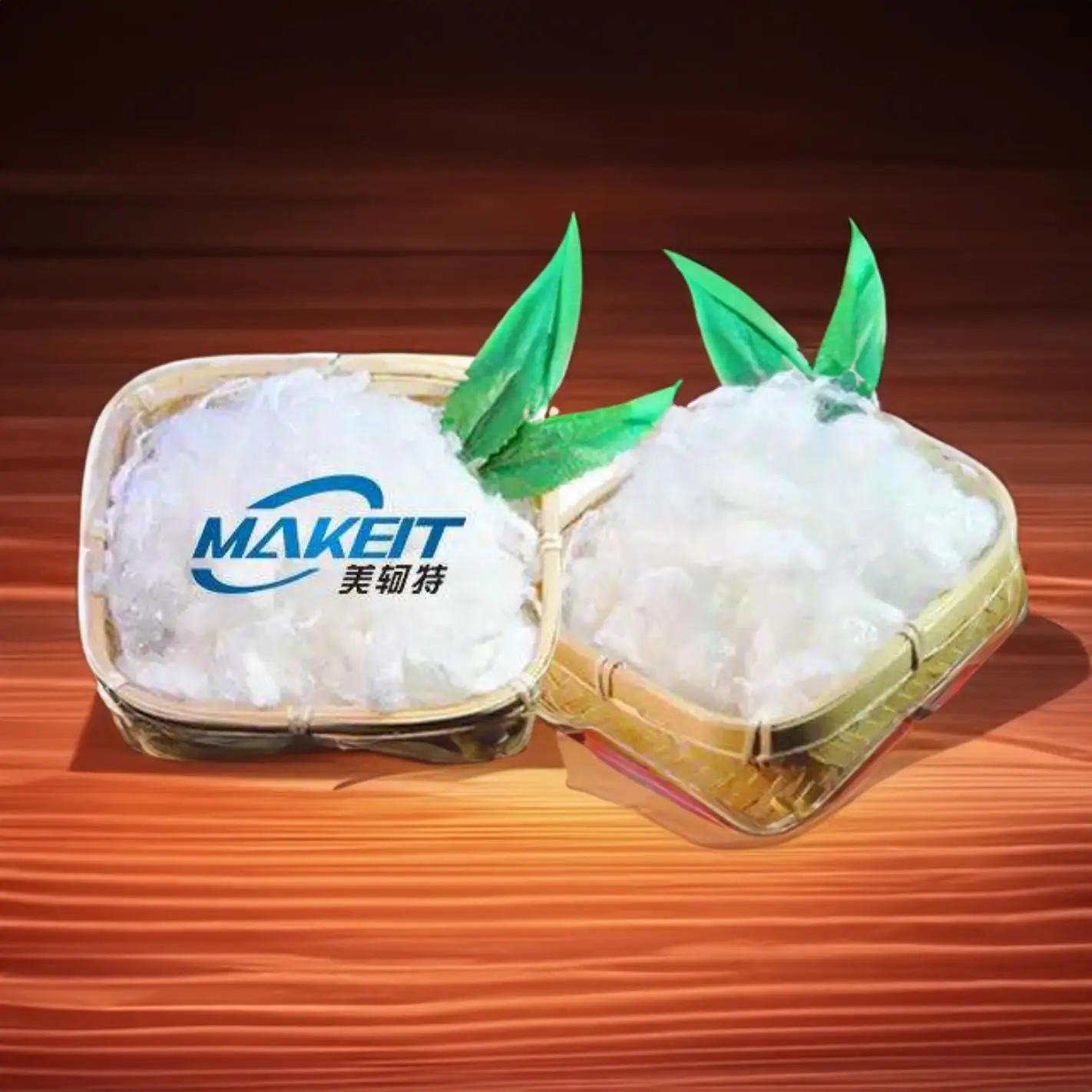 100% Viscose Cellulose Short Fiber White 1.2D * 38mm Viscose Fiber