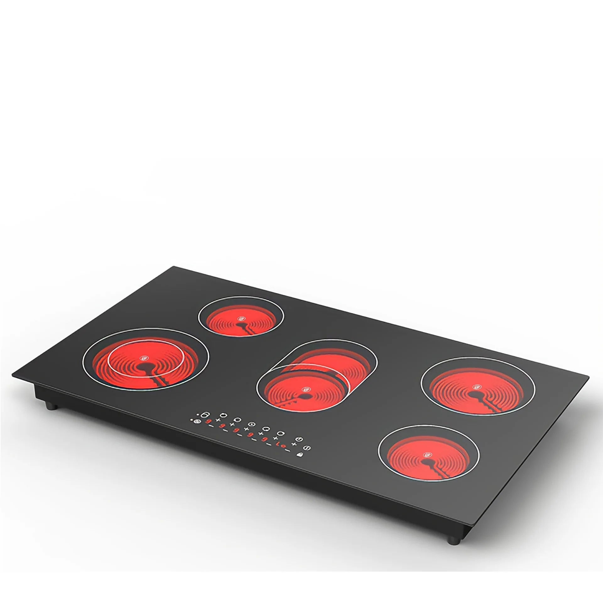 Electronic Stove Ceramic 4 Electric Hotplate Cooker with Electric Stove with Germany IGBT CE EMC Built in Hob 4 Zone Household