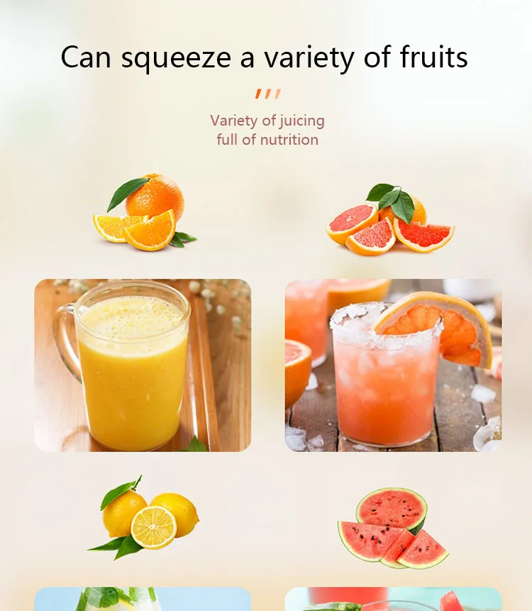 Wholesale Plastic Manual Hand Press Juicer Squeezer Citrus Lemon Orange Pomegranate Fruit Juice Extractor