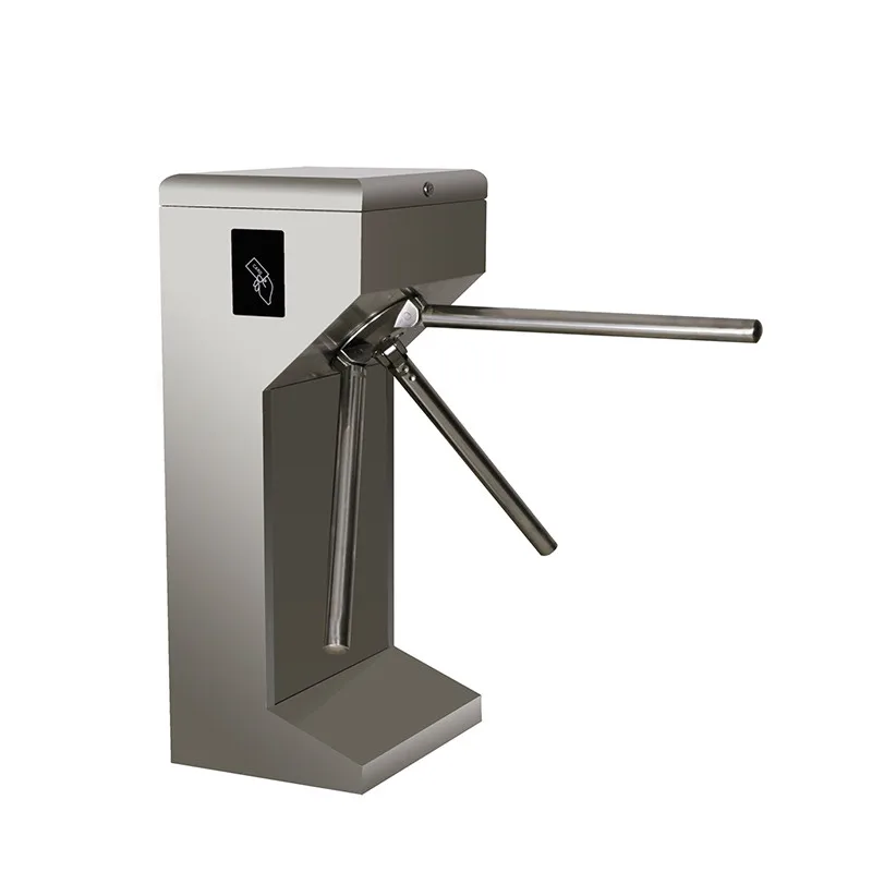 DC High Safety 3 arm Security Tripod Turnstile Gate With Access Control System