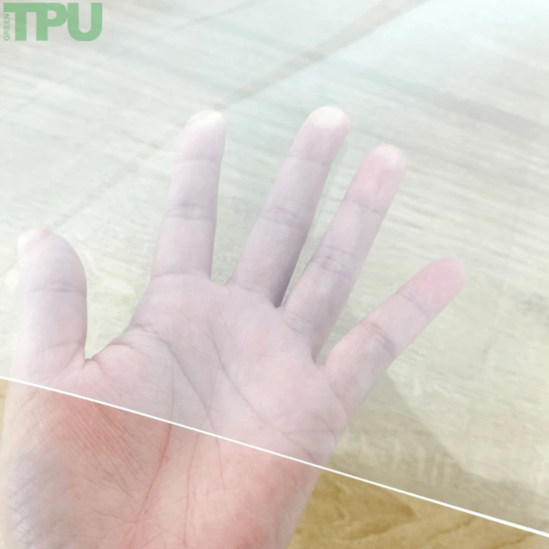 tpu film Hot sale transparent tpu film sheet Can be used for table mats