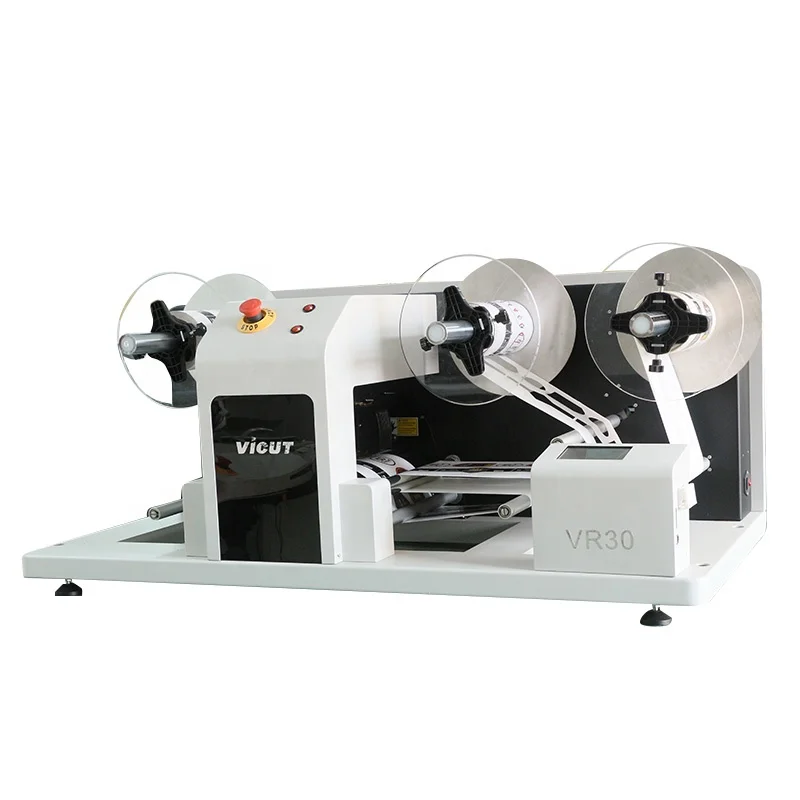 High Precision Roll Label Die Cutting Machine Label Die Cutter Roll Label Cutting Machine VR30