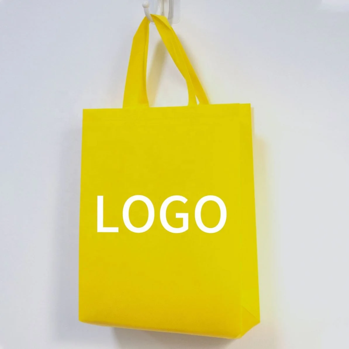 Hot Sell Eco Friendly Recycled Reusable Shopping  Non-Woven Tote Ecological Bag With Logo Custom