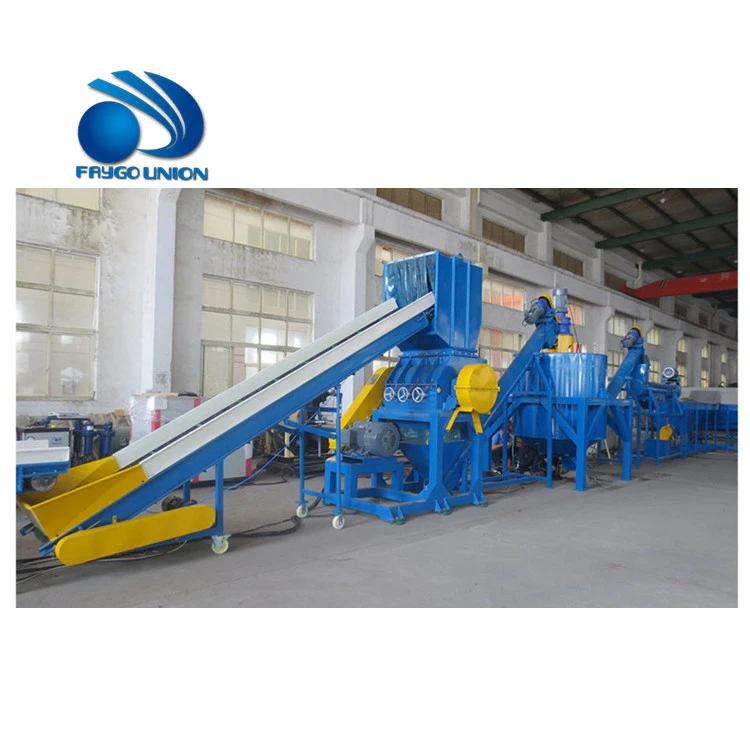 FAYGO Factory Direct Sales Plastic Recycling Equipment Polypropylene Bags Recycling Machine Recycle Bag Fabric Machine