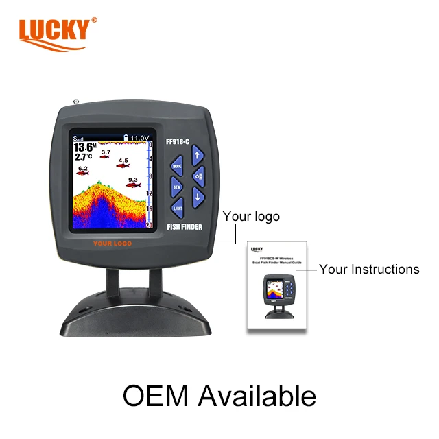 Lucky harpoon gun Fish finder FF918CS-T with surprise toys