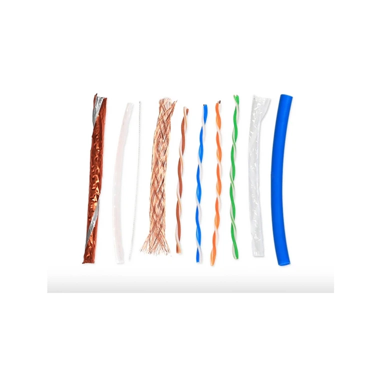 hot selling high quality indoor and outdoor bulk ethernet cable dual shielded cat6a sftp lan cable