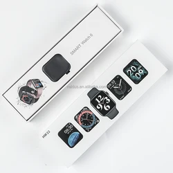 Wearable device hw22 pro morado purple sliver hw22 pro seri 7 2021 compatible new smart wrist watch Trending products hw22 pro