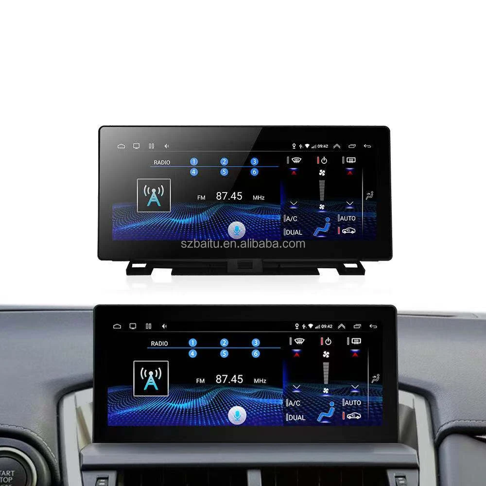 10.25' anti-blue ray touch screen android 12 car stereo for Lexus NX300H NX300 NX200t 2015-2017 multimedia system