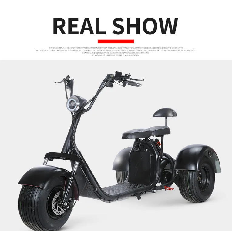 Electric Scooter Electric Motorcycle for Adults City Coco 1500w 2 Wheel X7 60V Women Shoes Not Closed Eec Enclosed Motorcycle