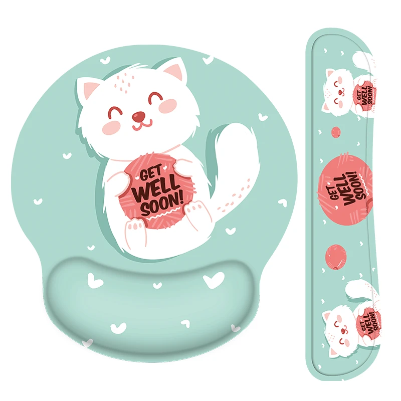 Custom mouse pad anime thickened sponge wrist rest mouse pad Non-slip Hand Wrist Rest Support Mat for Office Gaming PC Computer