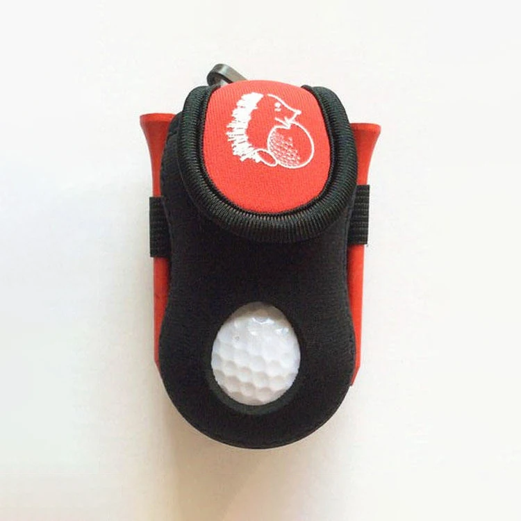 Factory Made Custom Neoprene Golf Ball Bag  golf accessory pouch golf ball pouch