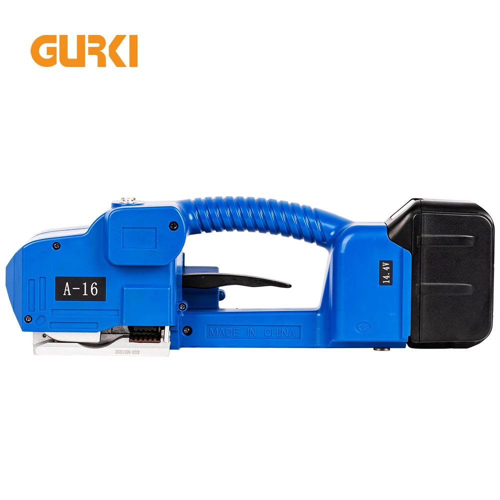 Handheld PP PET Electric Power Battery Powered Plastic Package Manual Packing Strapping Tool Machine