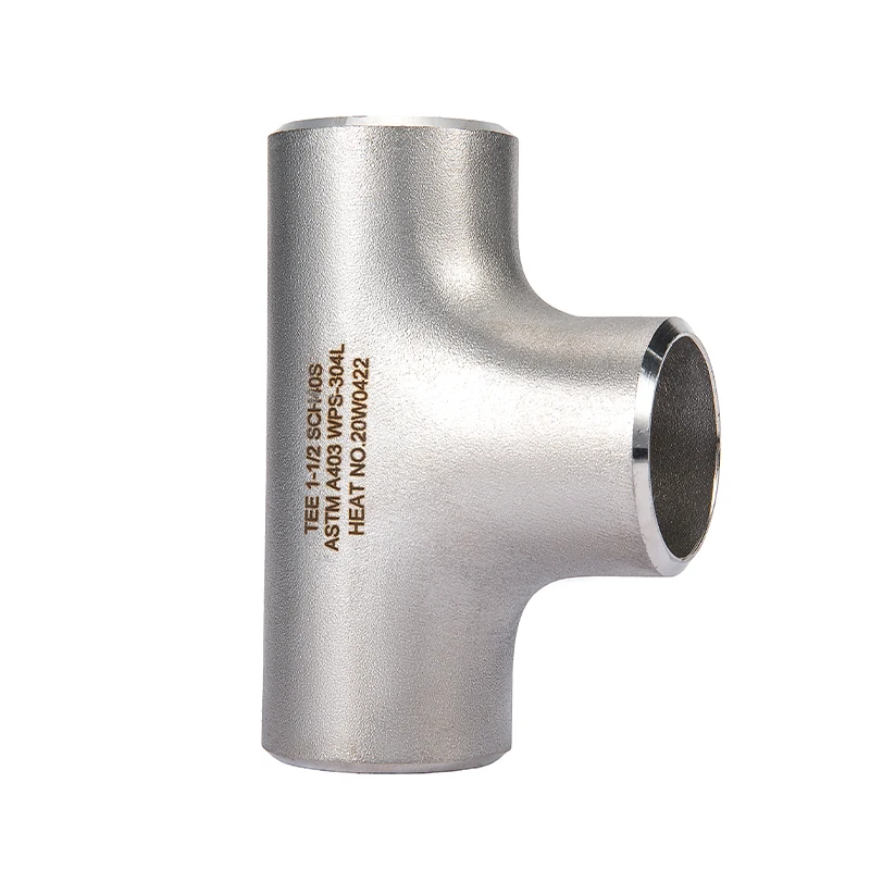 Stainless steel 304 316 furniture premium fitting tube equalizing tee stainless steel connectors