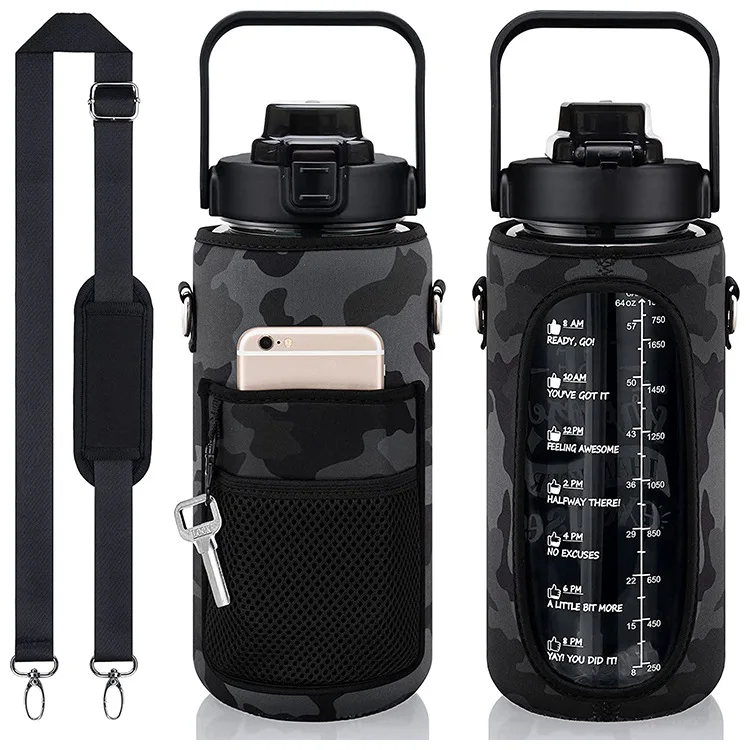 Drop Shipping Sport Water Bottle Cover Insulator Sleeve Bag Case Pouch for Bottles Cup Pouch Camping Drink ware Accessories