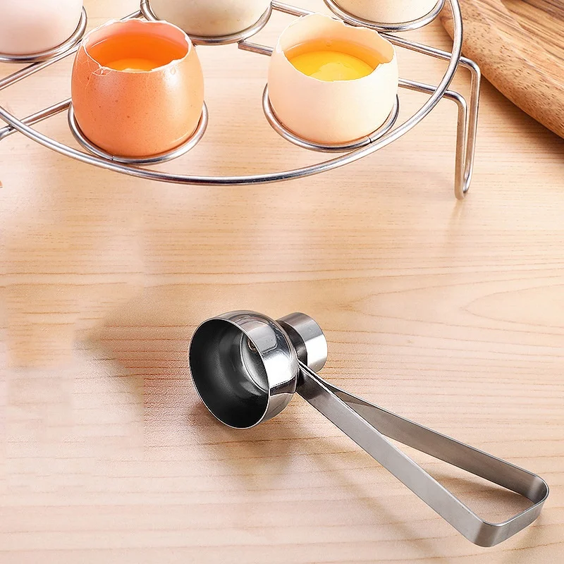 Utensils Household Egg Scissors 304 Stainless Steel Topper Kitchen Tool Creative Boiled Raw Egg Cracker Shell Cutter Opener