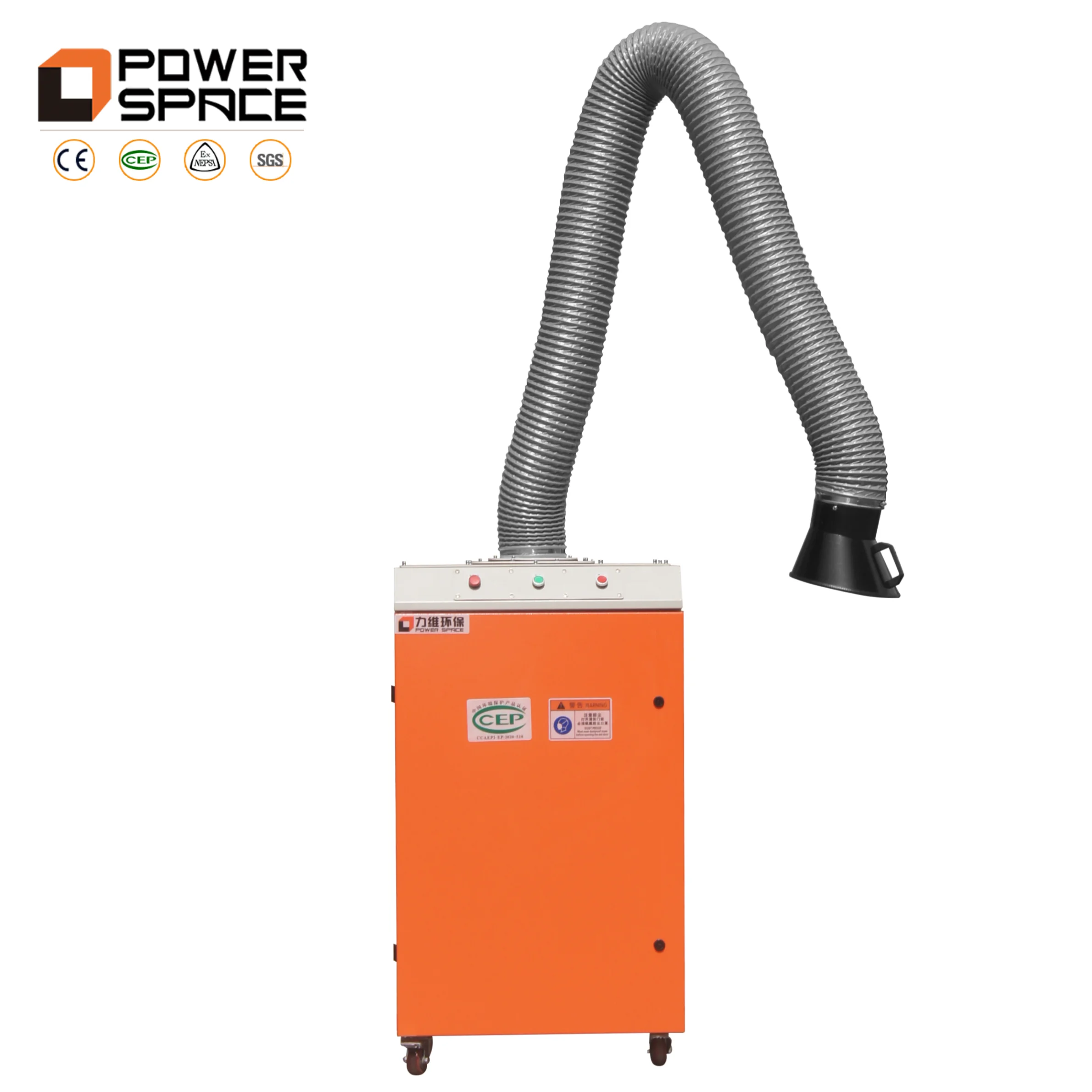 Industrial Dust Collector Movable smoke extraction units High Negative Pressure Smoke Purifier with explosion-proof