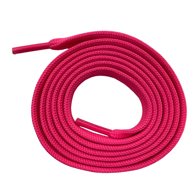 Custom Metal Tips Cream Color Flat Shoe Laces For Casual Shoes