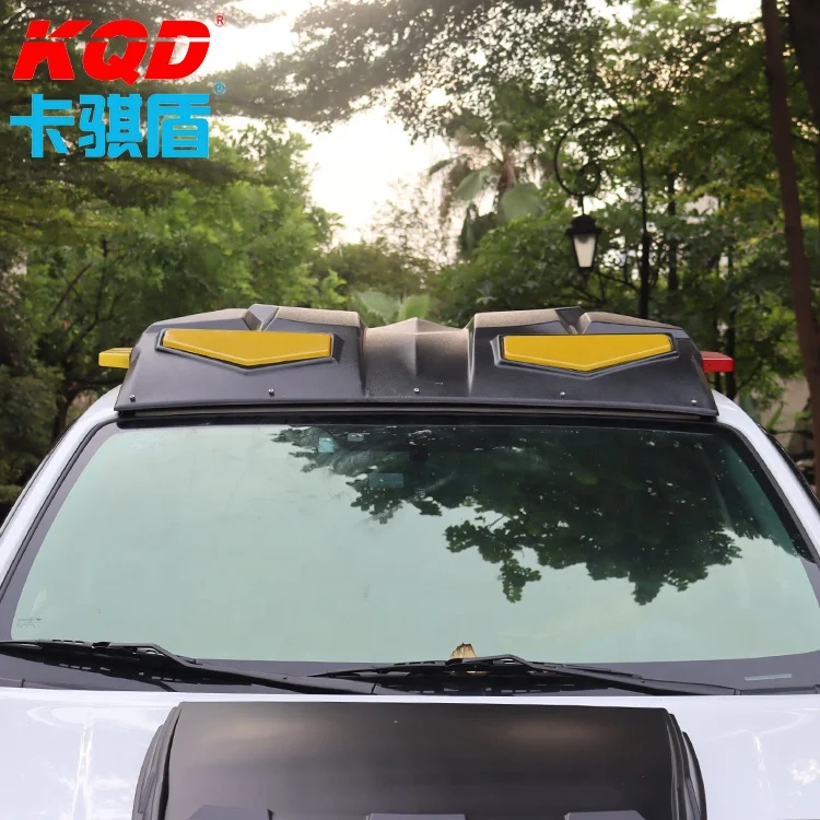 Factory Price Wholesale KQD Designed Wholesale Auto Accessories Iron Roof Decoration With LED For D-MAX