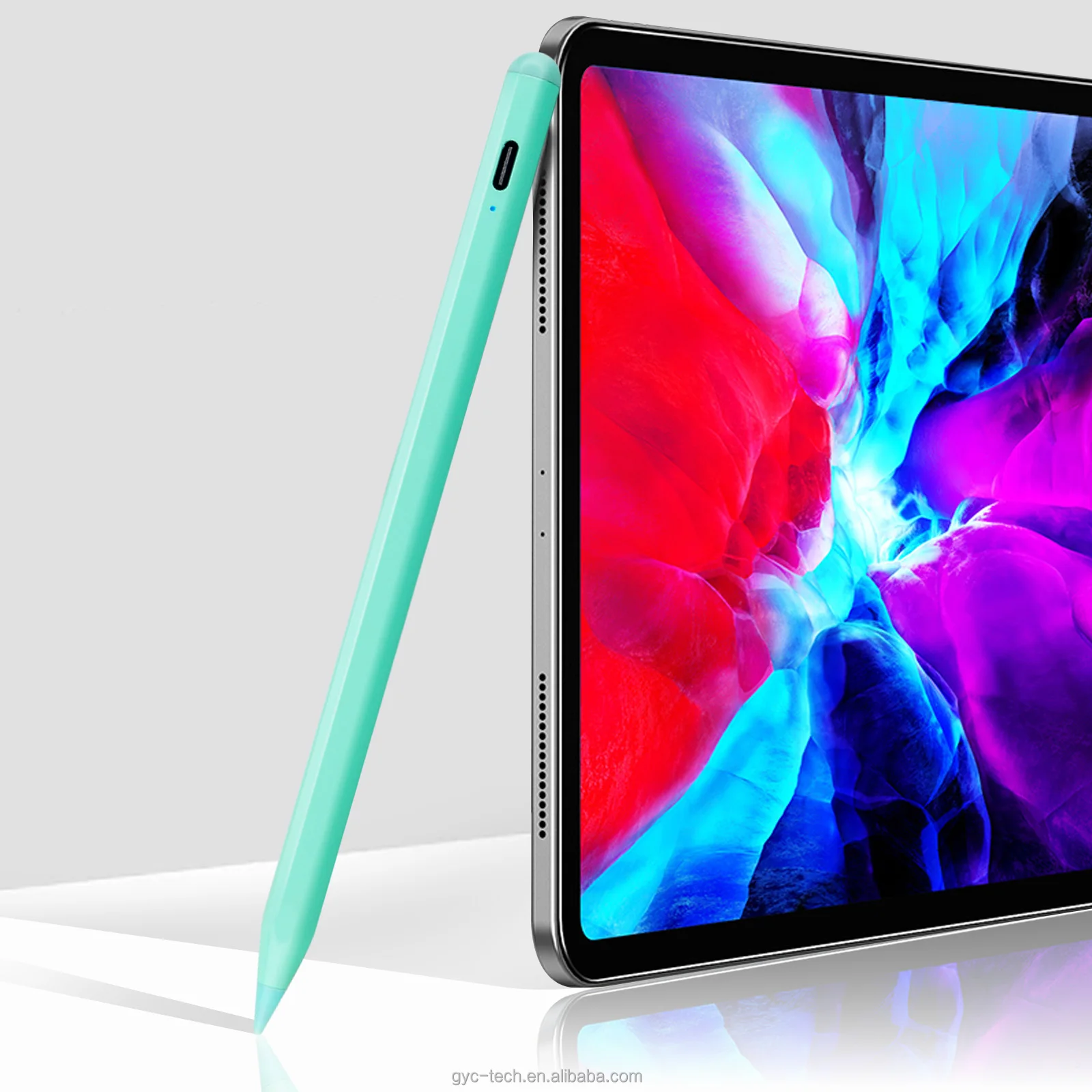 Custom Rechargeable Magnetic Function Touch Tablet Stylus Pencil High Precision Palm Rejection Tablet Stylus For Apple  iPad