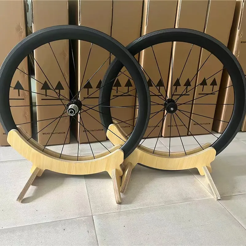 Manufacturer T800 Carbon Wheelset 700C Road Rims Brakes 50mm Racing Bike Carbon Tubeless Wheel With OEM