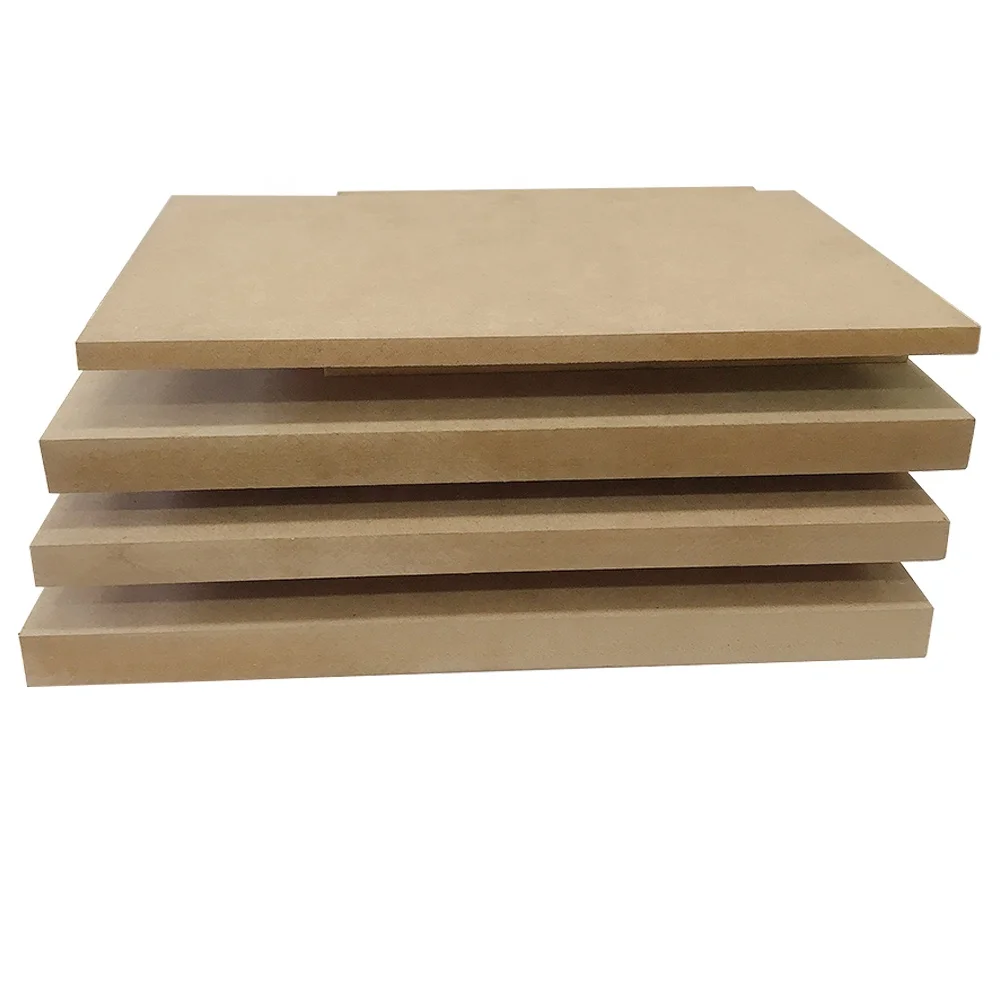 Factory direct sale 1220*2440*12mm (4*8) medium density fiberboard can be used for furniture cabinets mdf board