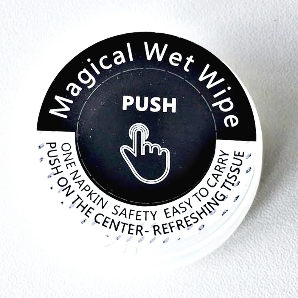 
magical push wipes 100% viscose 80pcs household 50g mesh bamboo Drive midge multi-functional mint clean Wipes 